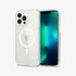 ACS03210 - iPhone 13 Pro Max Case Ultra Hybrid Mag Safe Compatible in white showing the back